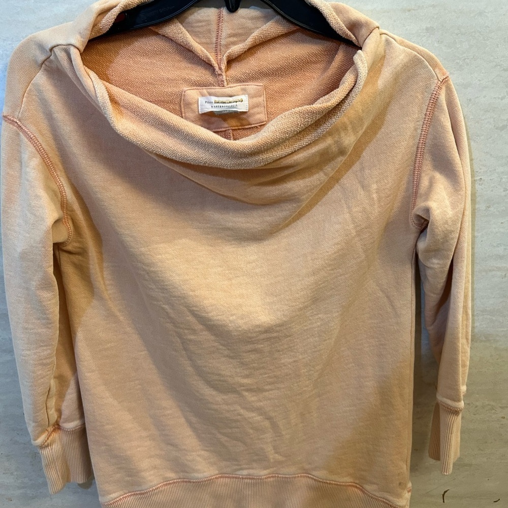 Pilcro By Anthropologie, Light Peach Cowl Neck